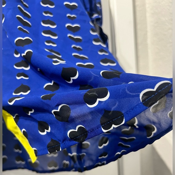 Heart pattern button down - Picture 8 of 10